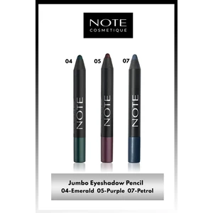 Note Cosmetics Jumbo Kalem Far 3'lü Makyaj Seti - 04 Emerald/05 Purple/07 Petrol