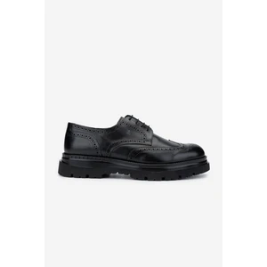 Erkek  Deri Siyah Deri Klasik Ayakkabı 537 3495 Erk Ayk SK24-25 Sıyah Dr