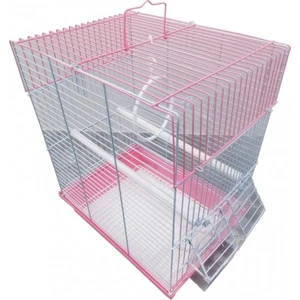 İki Kapılı Düz Muh.Kafesi Çift Renkli