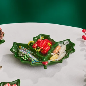 New Year Yılbaşı Kokina Servis Tabağı 20 cm