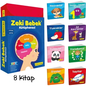 6-24 Ay Zeki Bebek Kütüphanesi 8’li Set