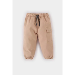 Erkek Bebek Beli Lastikli Jogger Paça Gabardin Pantolon D6337A524WN