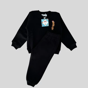 Kiddle Style 3 Iplik Şardonlu Unisex Bebek Eşofman Takımı