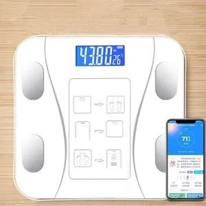 MD Medical Yağ Ölçer Fonksiyonlu Techfit Akıllı Bluetooth Tartı Baskül Vücut Analizi - Beyaz