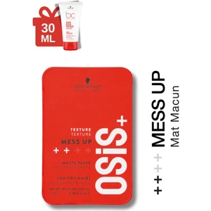 Mess Up Mat Şekillendirici Gum Macun 100ml + Bc Acil Kurtarma Kürü 30ml