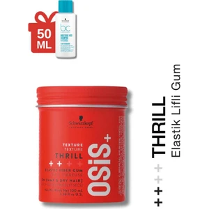 Thrill Elastik Lifli Gum Şekillendirici Orta Tutuş 100ml + Bc Nem Yükleme Şampuanı 50ml