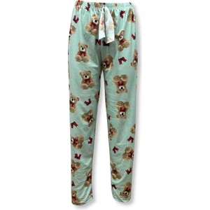 Yumuşak Dokulu Cepsiz Rahat Pijama Altı