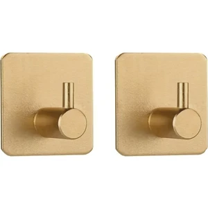 Yapışkanlı Metal Banyo Mutfak Eşya Havlu Vb. Ürün Askılığı -AL4619 2 Adet