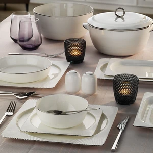 Maria Platin 12 Kişilik 60 Parça Yemek Takımı AR251041