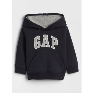 Erkek Bebek Lacivert Gap Logo Kapüşonlu Sweatshirt