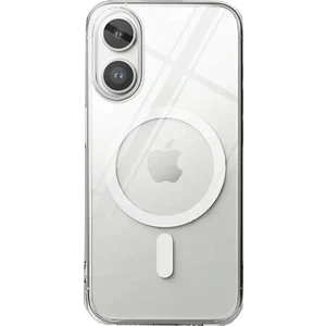 iPhone 16 Kılıf Magneticsafe Şeffaf Silikon - Şeffaf