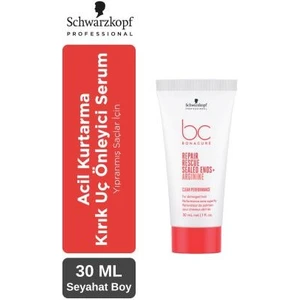 Bc Clean Acil Kurtarma Kırık Uç Önleyici Serum Seyahat Boy 30ml | Yıpranmış Saçlara Özel