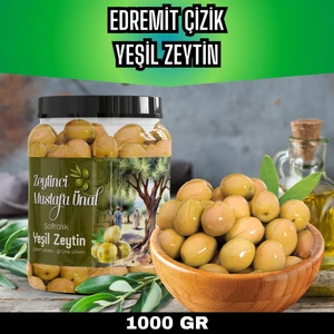 Edremit Yeşil Çizik Zeytin