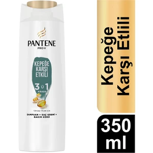 Kepeğe Karşı Etkili 3'ü1 Arada Şampuan 350 ml
