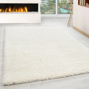 My Deco Carpet Soft Shaggy Halı Yüksek Tüylü Düz Krem Rengi Çocuk Odası Oturma Odası Salon Mutfak Halısı
