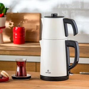 Bella Gusto Çay Makinesi - Krem