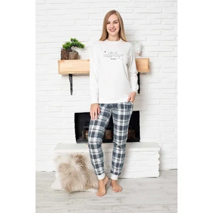 Kadın Bisiklet Yaka Bilek Manşet/lastikli 2 Iplik Cepli Kışlık Jogger Eşofman Pijama Takımı Homewear