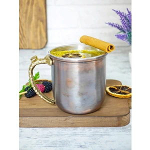 Moda Bakır Kupa Bardak Bakır Premium