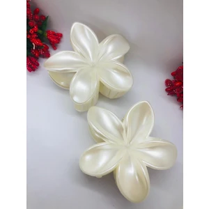 Rengarenk Lotus Çiçeği Mandal Toka ( 2 Adet ) Saç Aksesuar