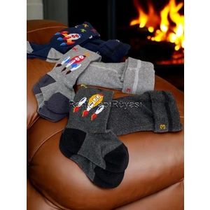 Renk Yapı Rüyası 3 Adet Pamuklu Külotlu Çorap, 3 Adet Kilotlu Çorap, Erkek Çocuk Külotlu Çorap %80 Pamuk