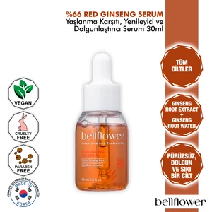 %66 Kırmızı Ginseng Içeren Onarıcı, Canlandırıcı, Yaşlanma Karşıtı Ve Dolgunlaştırıcı Serum 30ml
