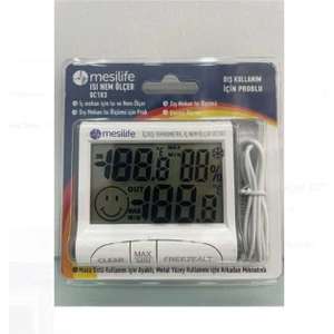 Tekno Trust Iç Ve Dış Ortam Nem Isı Ölçer Dc103 8681873073692