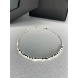 Mors Alfabesi Bileklik Mors Alfabesi Zincir Bileklik - 925 Ayar Gümüş