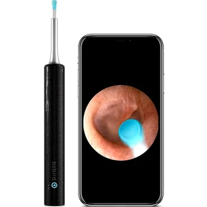T5 5 Mp Kamera 3.5mm Lens Şarjlı Wifi Görüntülü Kulak Temizleyici Siyah Renk Endoskopik Kulak Temizleyici