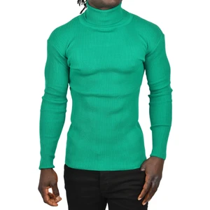 Ince Fitilli Tam Boğazlı Balıkçı Yaka Tüylenmeyen Triko Kazak 2505498