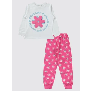 Civil Girls Kız Çocuk Pijama Takımı 6-9 Yaş Pembe Sıklamen