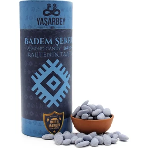 YAŞAR BEY MARDİN NATURAL SERPME BADEM ŞEKERİ TEK BATIRIMLIK 1.000 GR [GÜNLÜK-TAZE GÖNDERİM]-(HEDİYELİK KUTU)