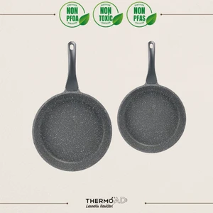 Tava Seti Midas Serisi 2 Parça Gri 20cm-26cm