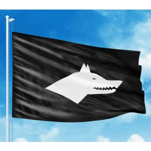 Siyah Kurt Göktürk 100X150CM