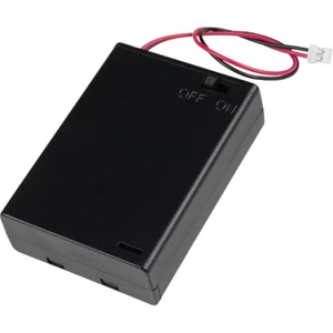 3lü Aa Pil Yuvası - Jsh Ph-2.0 Anahtarlı ve Kapaklı