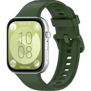 Huawei Watch Fit 3 Silikon Kordon Kayış - KY94