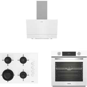 Ala 322 W Fırın 189 Dw Ocak 510 W Davlumbaz Beyaz Ankastre Set