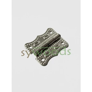 4 Adet Büyük Papatya Menteşe Nikel Kutu ve Sandık Menteşesi Hobi Maket