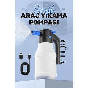 Yeni Model Şarjlı Otomatik Yüksek Basınçlı Oto Araba Yıkama ve Temizleme Köpük Püskürtücü Araç Yıkama El Pompası