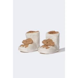 Kız Çocuk Köpek Temalı Düz Taban Ev Botu D3445A824WN