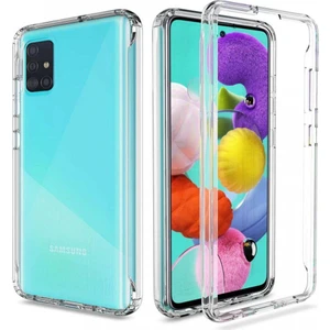 Samsung Galaxy M52 Çift Taraflı Silikon Kılıf Şeffaf