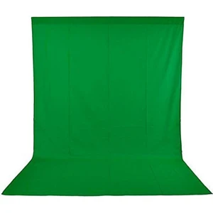 Chromakey- Screen -(3X6M)- -Yeşil Fon Perde- % 00 Pamuk