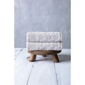 Nurpak Hazal 2li El Havlusu 50X90 - Gri