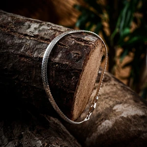 Ebrar Silver Balık Sırtı Gümüş Bileklik Unisex Balıksırtı Model 925 Ayar Gümüş Bileklik Taşsız Bileklik