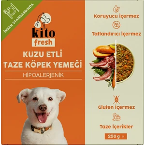 Fresh Kuzu Etli Taze Köpek Yemeği