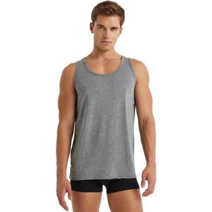 Erkek Modal Elastan Atlet Silver 9305 - Gri Melanj