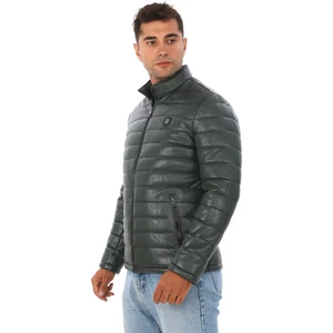 Hakiki Deri Şişme Mont - 9 Renk Seçeneği