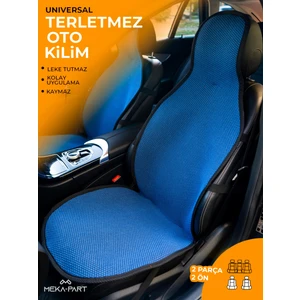 Meka Part Terletmez Koltuk Koruyucu Kılıf 2 Parça Universal Ön Koltuklar %100 Pamuk