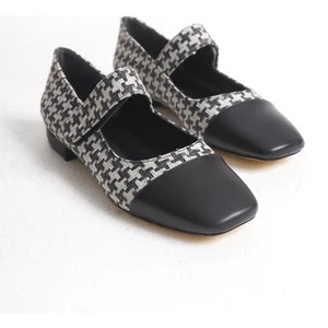 Grace Siyah Kazayağı Kadın Babet