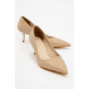 Kadın Çapraz Kemer Günlük Ayakkabı ALTIN SİM