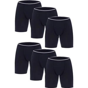 6 Adet Likralı Erkek Uzun Boxer 1004